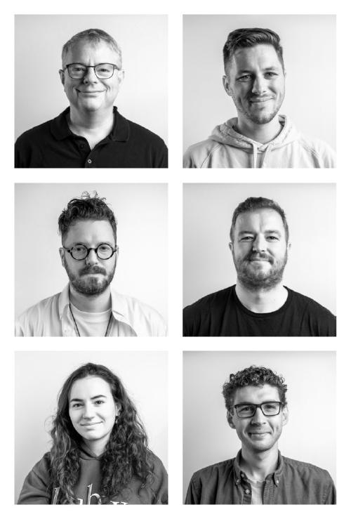 Jörn, Patrick, Patrick, Michael, Nora, Tobias