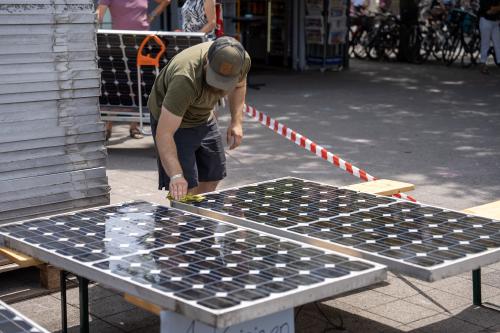 Säuberung der Module